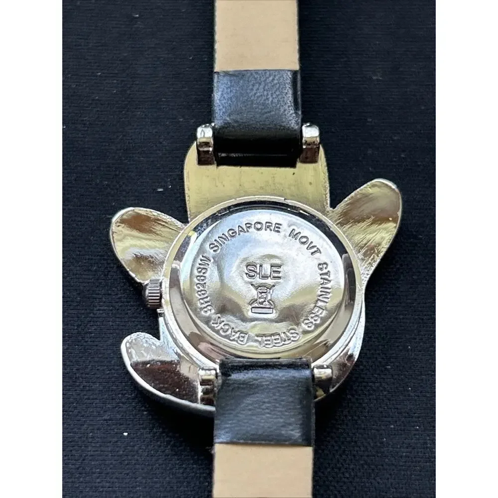 Halloween Ghost Black Band Women’s Quartz Watch